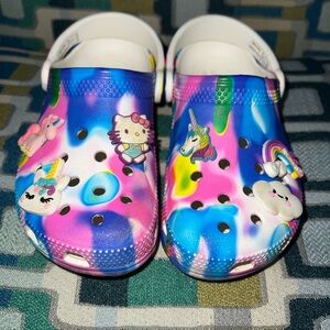 CROCS w/Charms sz C12
